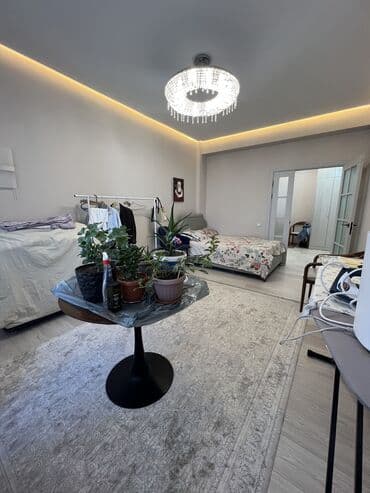 квартира бишкек 1 комнатная джал: 1 комната, 47 м², Элитка, 7 этаж, Дизайнерский ремонт — 10