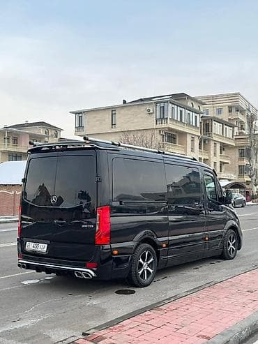 спринтер черный: Mercedes-Benz Sprinter 316 CDI, черный, тюнингованный экстерьер — 3