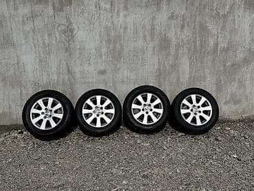 Колеса в сборе 225 / 60 / R 16, Зима, Б/у, Комплект, Легковые, Литые, отверстий - 5 — 1