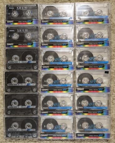 магнитофон касетный: Аудиокассеты оригинал TDK, BASF, SONY, RAKS,KONICA,SMAT. 1.TDK, BASF — 2