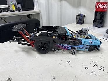 огненный: Конструктор LEGO Technic — драгстер/горячий родстер - Модель — 3