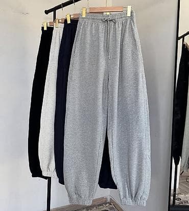 active 2: Штаны, Оверсайз, С карманами, С манжетами, Турция — 2