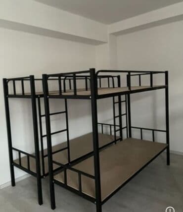 домик кровать: Двуспальная кровать, Новый, Без матраса, длина - 200 см — 3