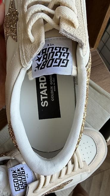 обувной: Кроссовки, 39, 40, 39.5, Golden Goose, Новый, цвет - Белый, Бесплатная доставка — 7