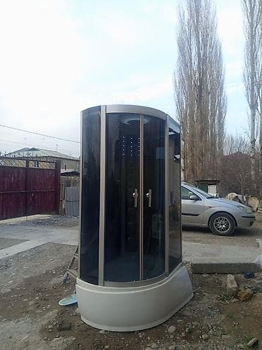 Душевая кабина Полукруглая, Покрытие: Тонированное