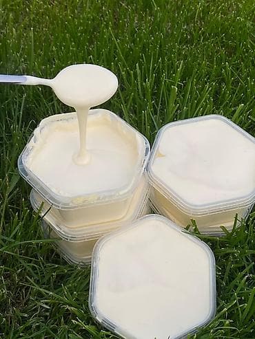 коня: Каймак натуральный Домашние Сливки 52% жирности Натуральные невероятно — 1