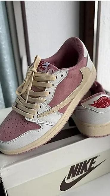 nike force: Мужские кроссовки, 40, Nike, Новый, цвет - Розовый, Бесплатная доставка — 1