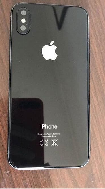 IPhone X, Б/у, 64 ГБ, Черный at lalafo.kg IPhone X, Б/у, 64 ГБ, Черный