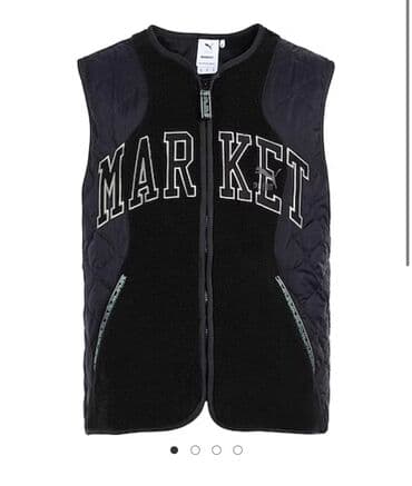 Рубашки: Мужская куртка, M, Puma, Новый, цвет - Черный, Самовывоз, Платная доставка — 1