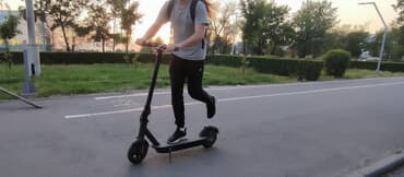 купить электросамокат в польше бу: Продам самокат оригиналxiomi самый любимый и прочный ннубиваемый — 1