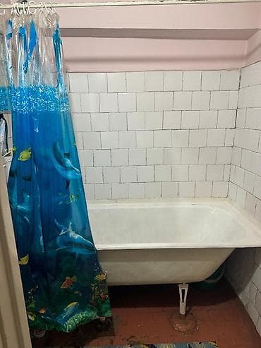 без ремонта квартира: 3 комнаты, 65 м², Индивидуалка, 8 этаж, Старый ремонт — 9