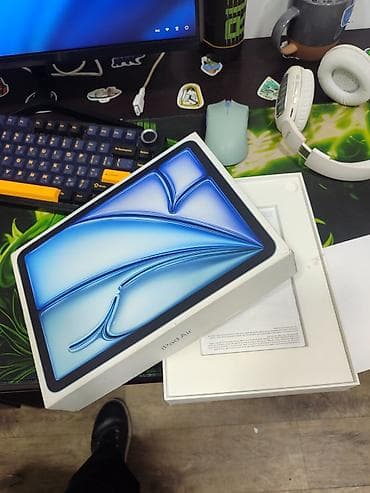 Видеоигры и приставки: Apple iPad Air (синий) - Дисплей 10.9" Liquid Retina с тонкими — 4