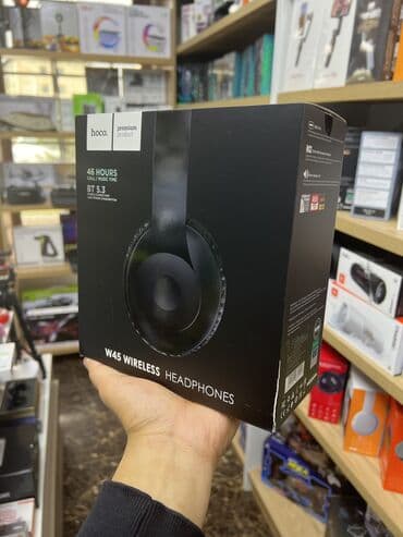 беспроводные наушники hoco: Полноразмерные, Hoco, Новый, Беспроводные (Bluetooth), Классические — 3