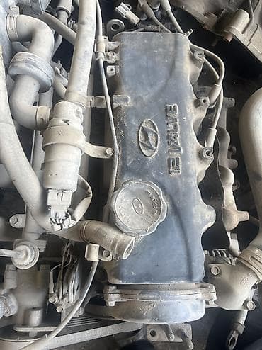 Автозапчасти: Бензиновый мотор Hyundai 1997 г., 1.5 л, Б/у, Оригинал, Корея — 1