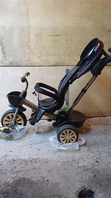 велосипед коляска детский: Детский трехколесный велосипед-коляска HAFULONG - Конструкция 2‑в‑1 — 6