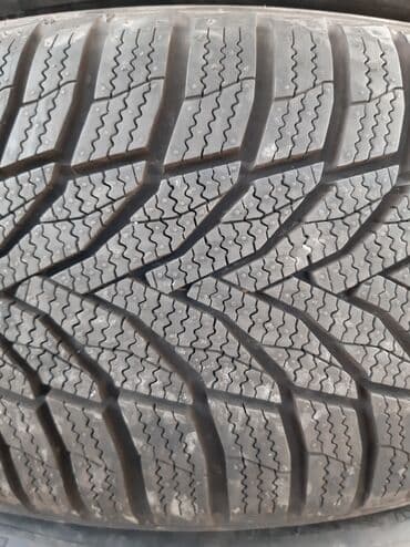 шины на к5: Шины 215 / 55 / R 17, Зима, Б/у, Комплект, Корея, Nexen — 1