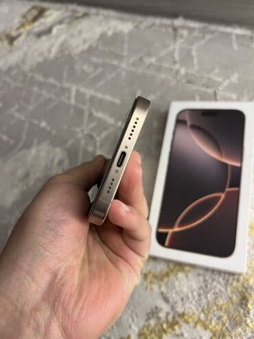 айфон 16 про макс 512 гб цена в бишкеке: IPhone 16 Pro Max, Б/у, 256 ГБ, Desert Titanium, Зарядное устройство, Защитное стекло, Чехол — 4