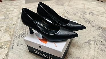 красовки спортивные: Туфли, 37, Новый, цвет - Черный, Бесплатная доставка — 1