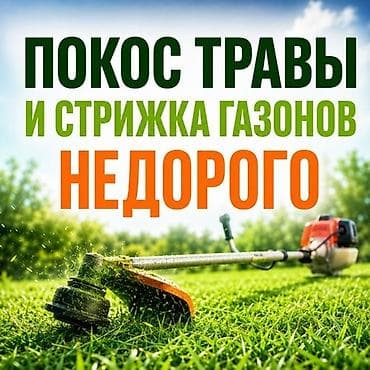 Аймактарды жыйнап тазалоо, Газон чабуу — 1