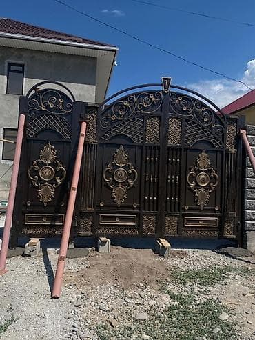 метла: Металлические ворота и калитки под заказ - Изготовление из прочного — 5