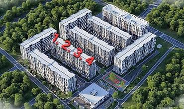 Новостройки от застройщика: Построен, 108 серия, 3 комнаты, 88 м² — 1