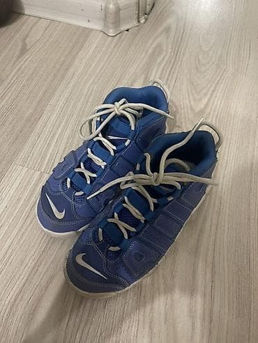 дутые кроссовки: Мужские кроссовки, 34, Nike, Б/у, цвет - Синий, Самовывоз — 2