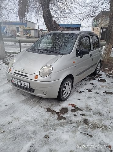 авто рассрочка бишкек фото: Daewoo Matiz: 2007 г., 0.8 л, Механика, Бензин, Хэтчбэк — 2
