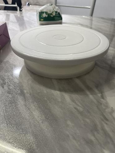 кондитерский мешок: Поворотная подставка для тортов (Cake Turntable) - Диаметр: 28 см — 2