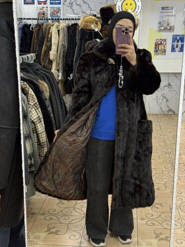 шуба кроликовая: ✨ Роскошная норковая шуба из Европы ✨ Длина ниже колена — 115–120 см — 5