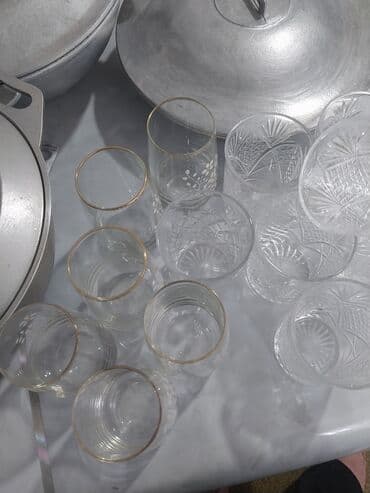 куный гарнитур: Хрусталь СССР 6шт — 4