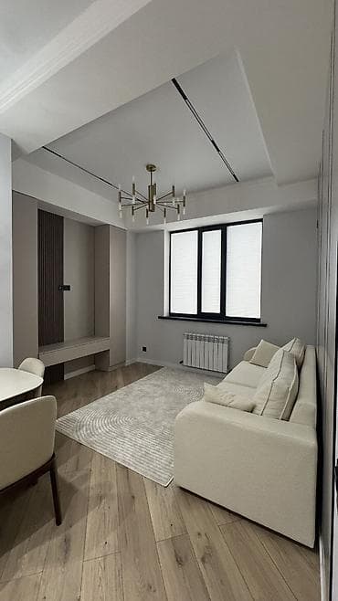 binar: 1 комната, 44 м², Тунгуч мкр Элитка, 14 этаж, Дизайнерский ремонт — 8