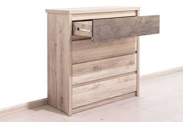 офисные мебели: Комод 4Я Джаз, Каштан найбори Светлый, Анрэкс (Беларусь) Удобный и — 5