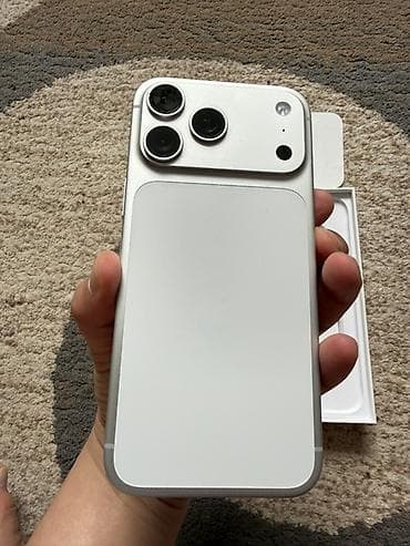 iphone 10 pro max: IPhone 17 Pro Max, Б/у, 512 ГБ, Серебристый, Коробка, 100 % — 3