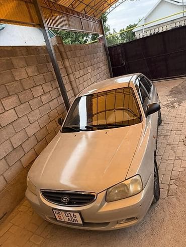 Hyundai Accent: 2008 г., Механика, Бензин, Седан at lalafo.kg Hyundai Accent: 2008 г., Механика, Бензин, Седан
