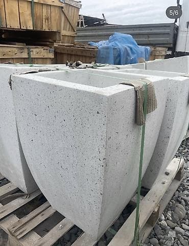 үй гүлдөрү: Вазоны и уличная мебель из композитного мрамора Описание: - — 7