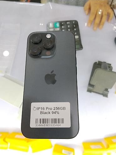 IPhone 16 Pro, 256 ГБ, цвет Black (черный). Ключевые особенности: - lalafo.kg да IPhone 16 Pro, 256 ГБ, цвет Black (черный). Ключевые особенности: -