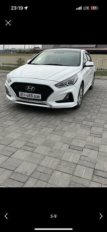 huyndai sonata: Hyundai Sonata: 2018 г., 2 л, Автомат, Газ, Седан — 2