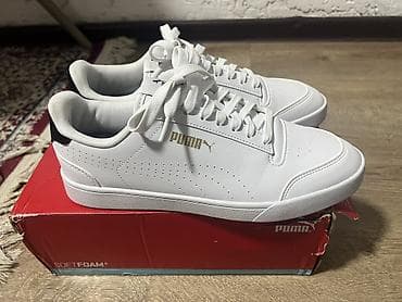 Мужские кроссовки, 42.5, Puma, Новый, цвет - Белый, Самовывоз