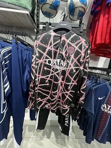 Спортивные костюмы: Мужской спортивный костюм, Все размеры, Jordan, Новый, цвет - Черный, Самовывоз — 1