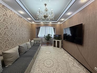 Недвижимость: 4 комнаты, 106 м², 106 серия улучшенная, Кок-Жар ж/м 106 серия улучшенная, 6 этаж, Дизайнерский ремонт — 7