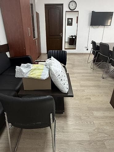 кресло для ожидания: Комплект офисной мебели, Стул, Кресло, Тумба, Дерево, цвет - Коричневый — 4