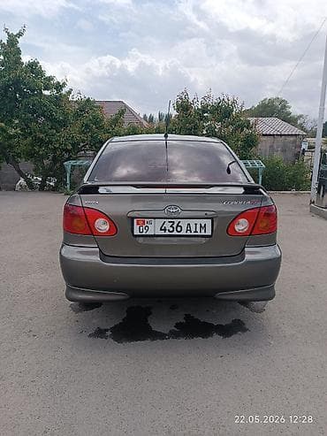 honda 2000: Toyota Corolla: 2003 г., 1.8 л, Автомат, Бензин, Седан — 2