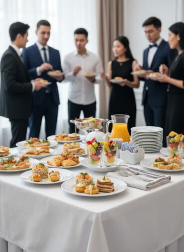 официант неполный рабочий день: Выездные банкеты | Организатор-администратор, Повара, Официанты | Аренда столов, Аренда стульев, Аренда посуды — 1