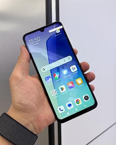 самова: Redmi, Redmi 14C, Б/у, 128 ГБ, цвет - Черный, В рассрочку, 2 SIM — 2