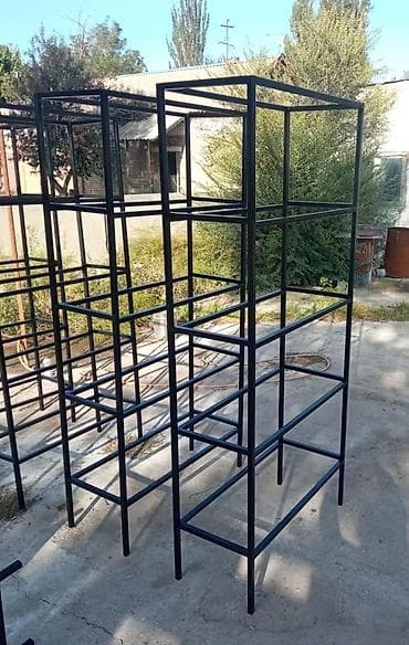 Окна и комплектующие: Кровать Столы Полка стеллаж полка на ванную комнату Стеллаж в — 7