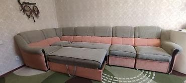 Дом и сад: Угловой модульный диван с раскладным спальным местом. - Конфигурация — 4