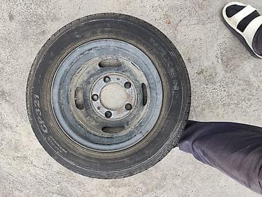 Колеса в сборе 145 / R 13, Лето, 1 шт, Легкий коммерческий транспорт (C/LT), Железные, отверстий - 5 — 1