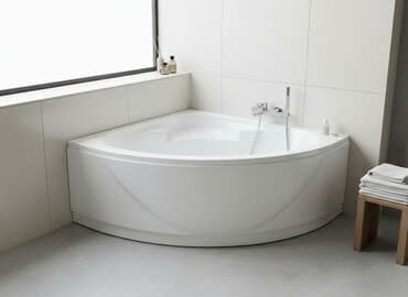 пеленальный столик с ванночкой: Ванна, Бурчтук, Материалы: Акрил, Өлчөмү: 140 x 140 см — 1