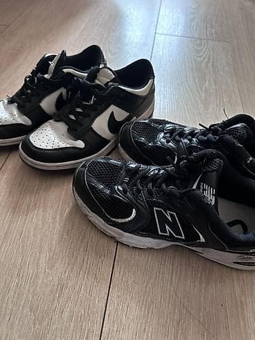nike kortez: Кроссовки, 37.5, 38, New Balance, Б/у, цвет - Белый, Самовывоз — 1