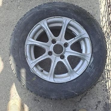 резина зима 15: Колеса в сборе 185 / 55 / R 15, Зима, Б/у, Комплект, Легковые, Литые, отверстий - 4 — 1